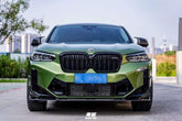 BMW X3M X3MC F97 LCI 2022 2023 2024 & X4M X4MC F98 LCI 2022 2023 2024 with Aftermarket Parts - AE Front Canards Carbon Fiber from ArmorExtend